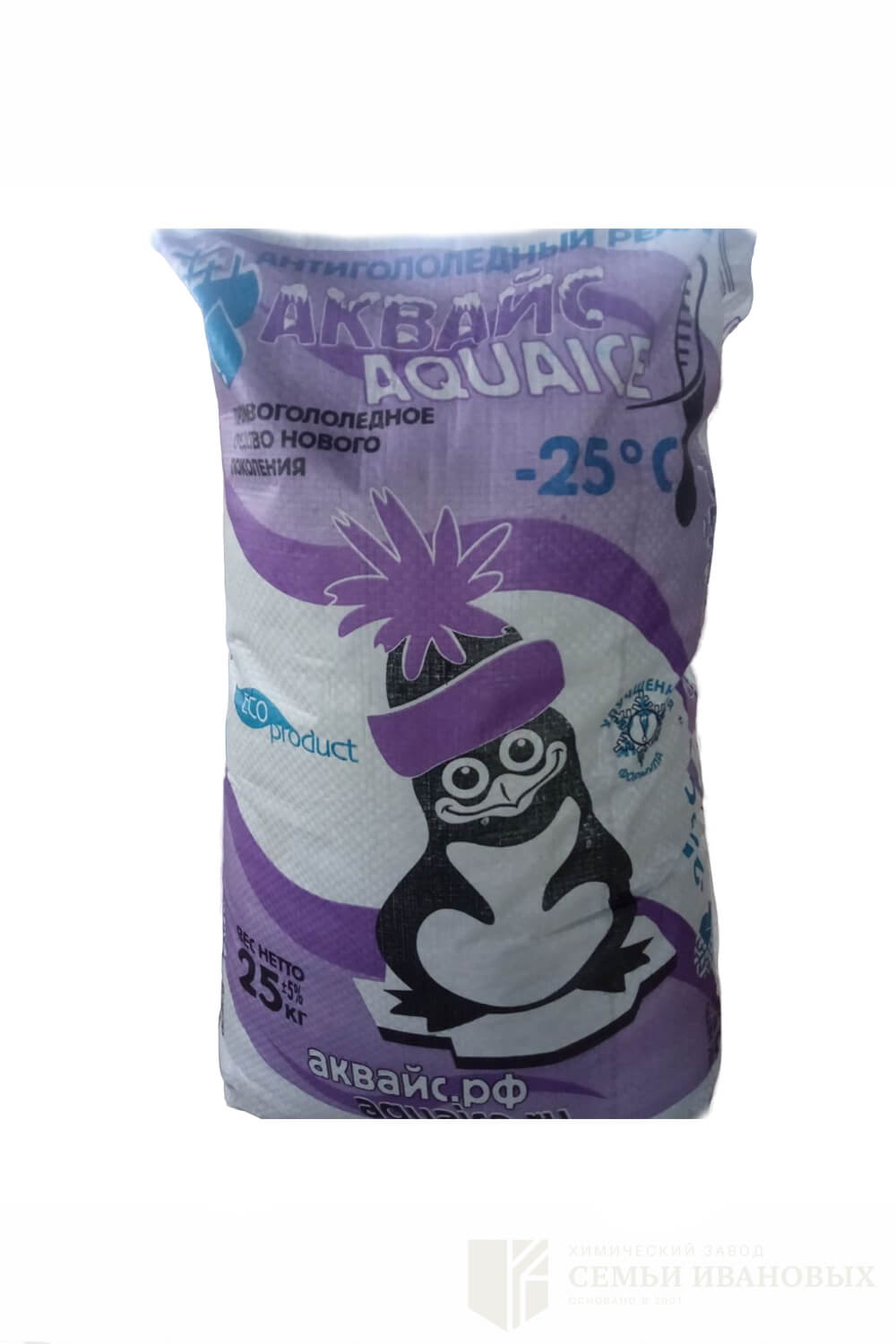 Противогололедный материал АКВАЙС-25